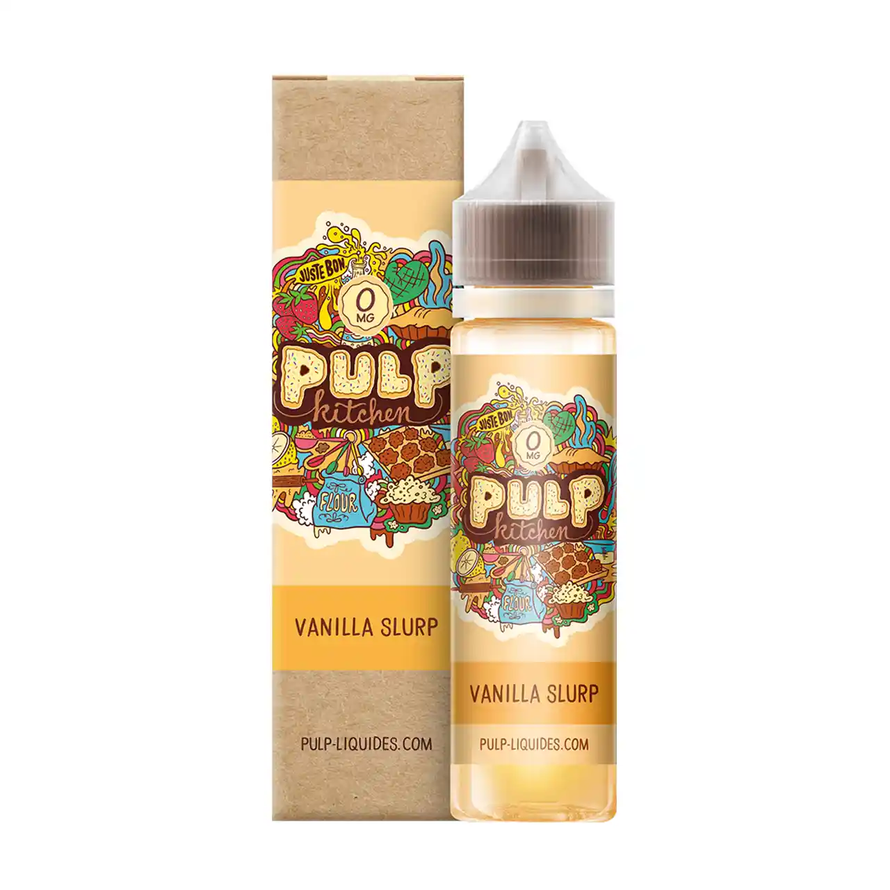 Pulp Fat Juice Factory Vanilla Slurp Liquid Shortfill