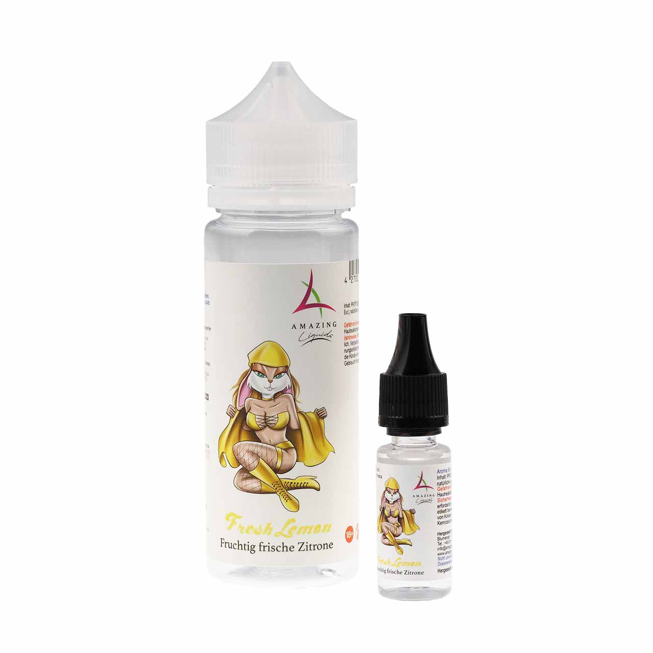 Amazing Liquids Fresh Lemon 10ml Aroma 120ml Longfill