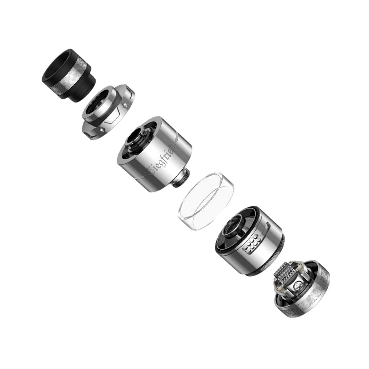 Vapefly Siegfried Mesh RTA exploded view