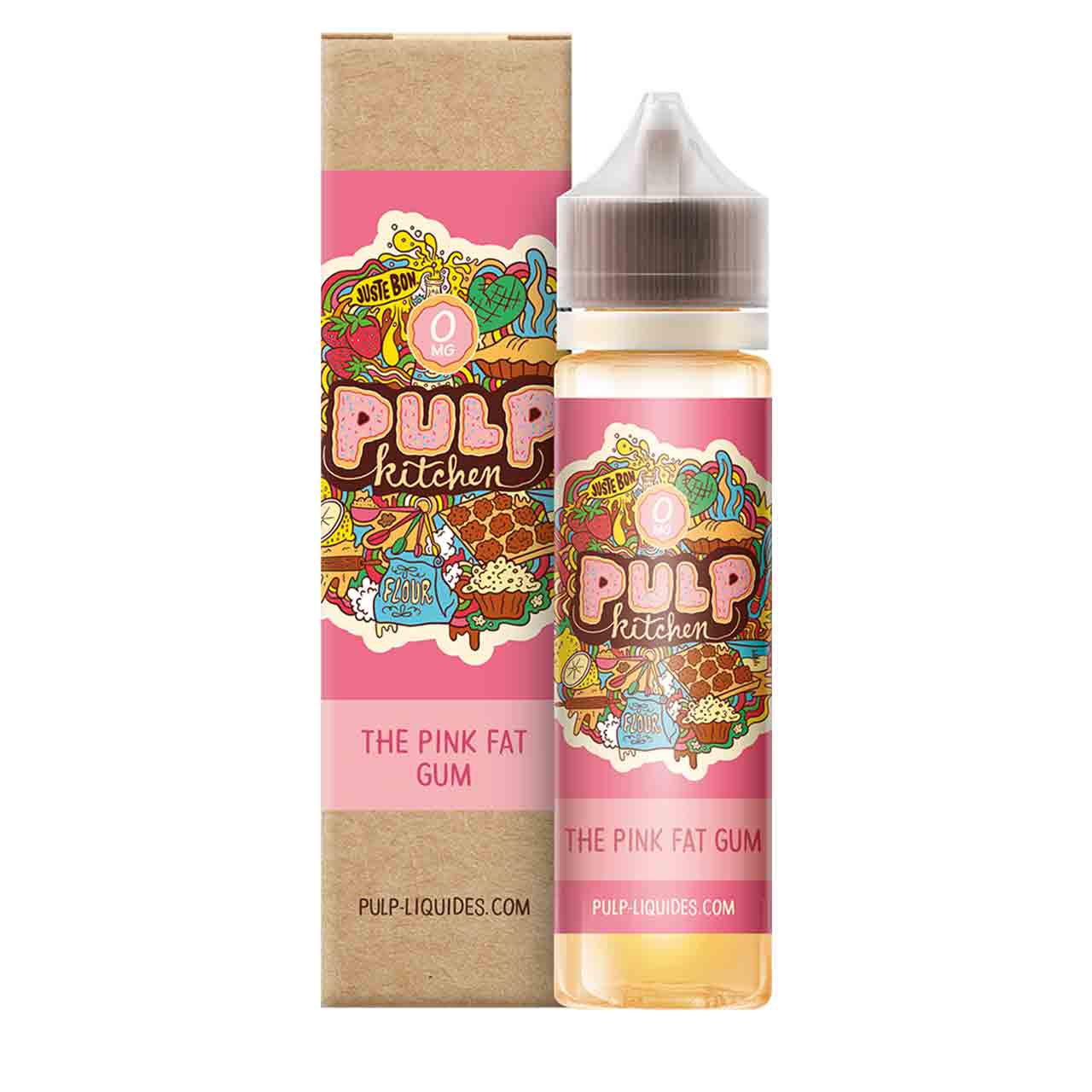 Pulp Kitchen Pink Fat Gum Liquid Shortfill