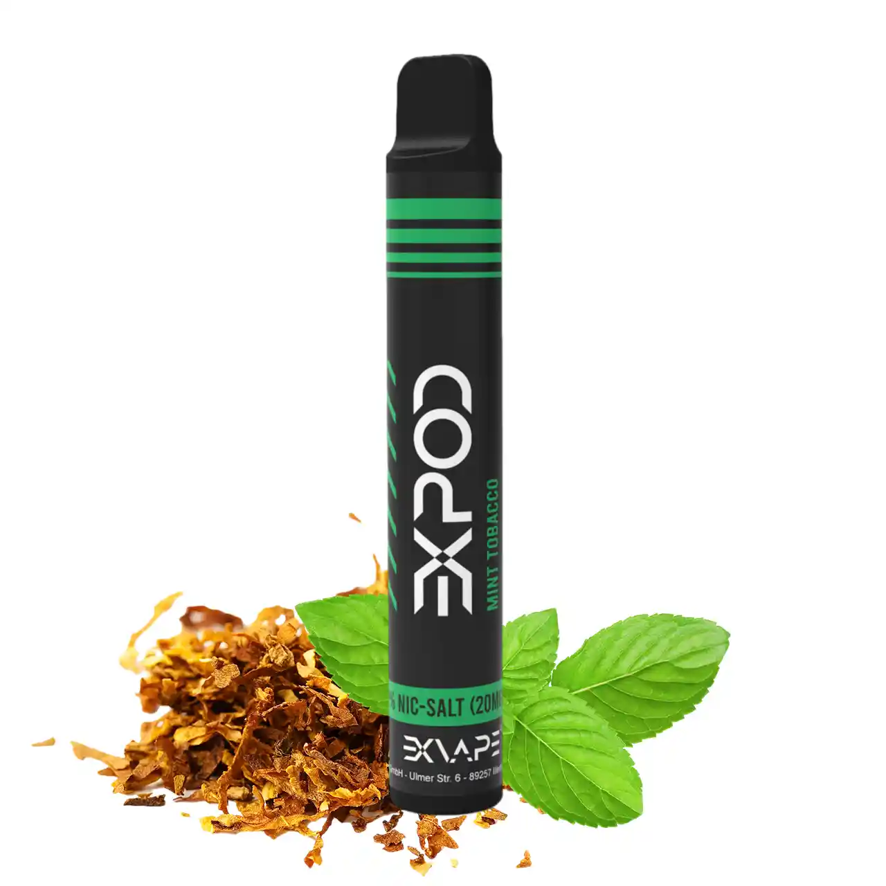 Exvape Expod Tobacco Mint Einweg E-Zigarette