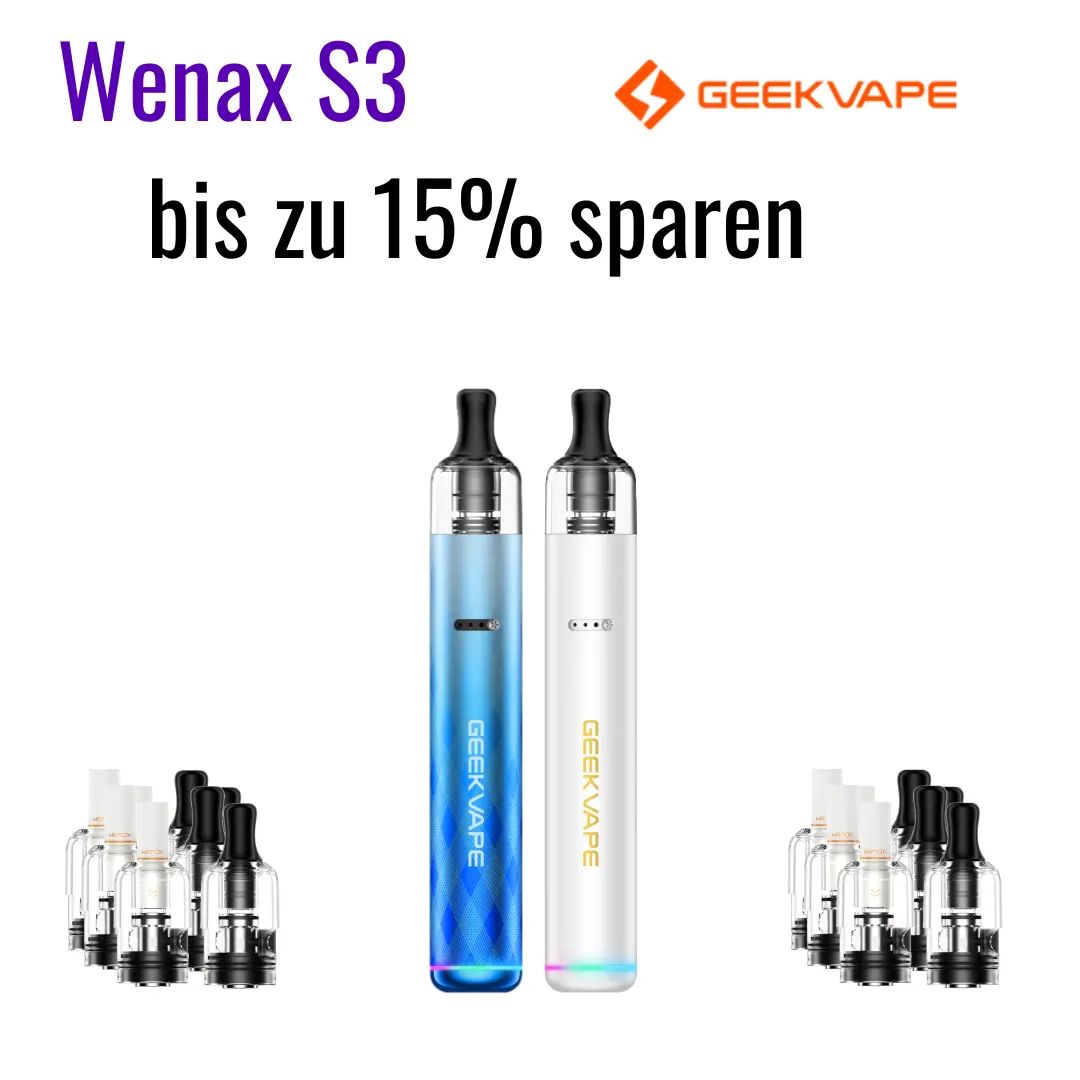 GeekVape Wenax S3 Bundle-Angebot