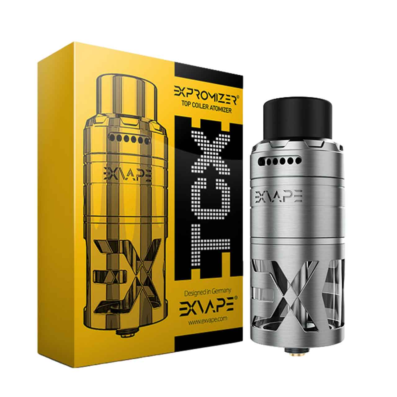 eXvape eXpromizer TCX Gebürstet + Box