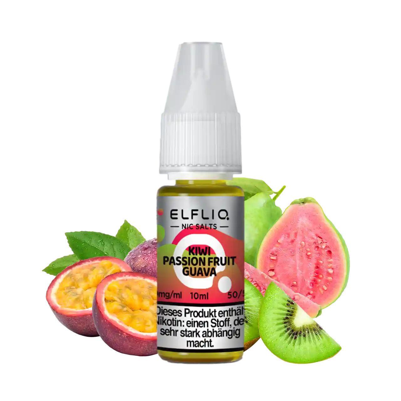 Elfliq Kiwi Passion Fruit Guava Nic Salt Liquid