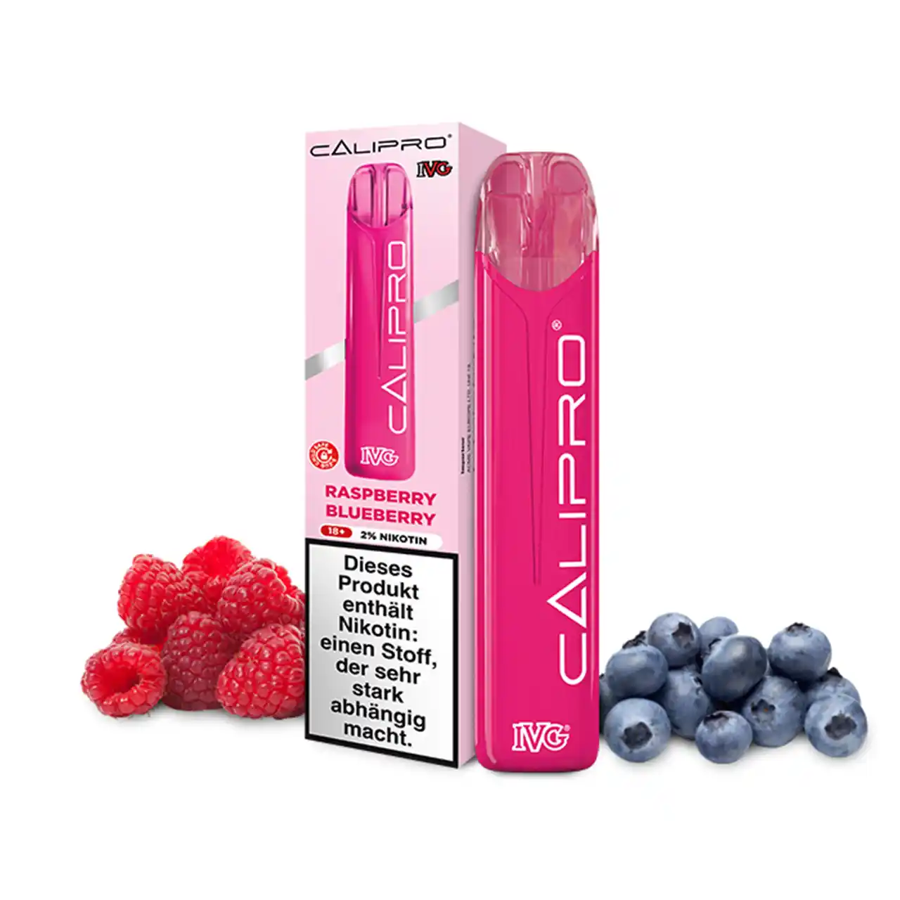 IVG Calipro Raspberry Blueberry mit Verpackung