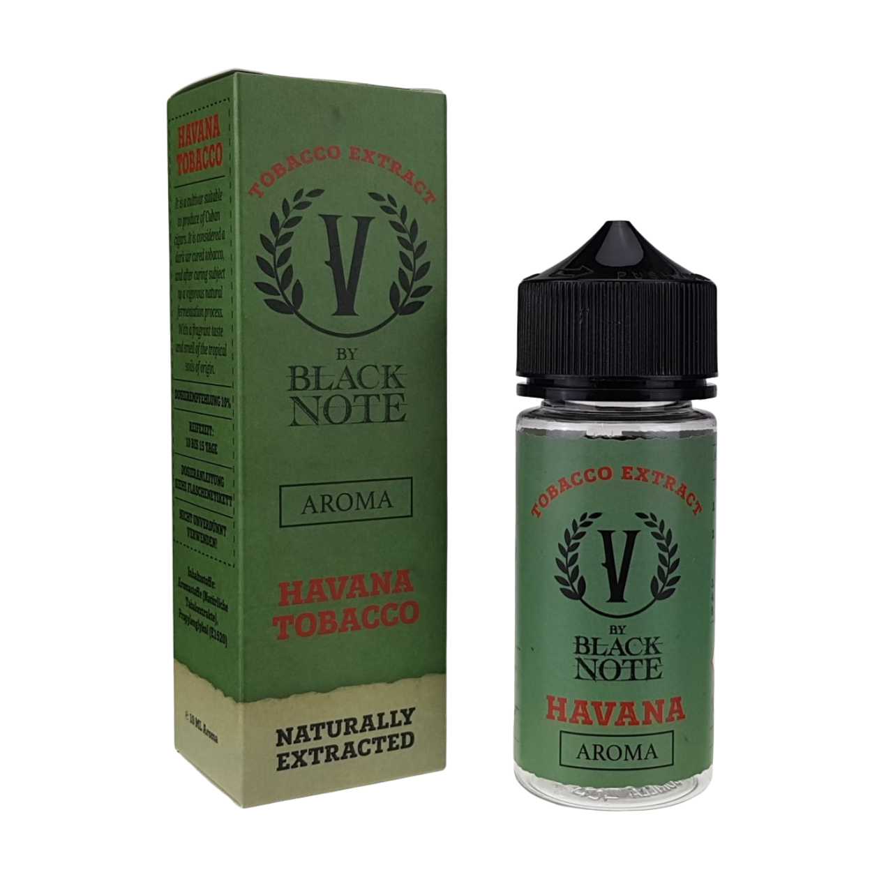 v-by-black-note_havana-tobacco_aroma_longfill V by Black Note Havana Tobacco Aroma Longfill