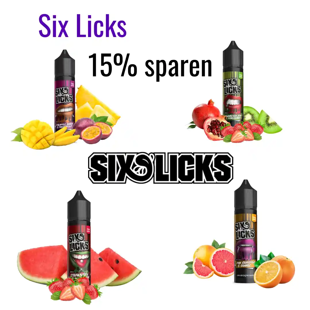 Six Licks Banner