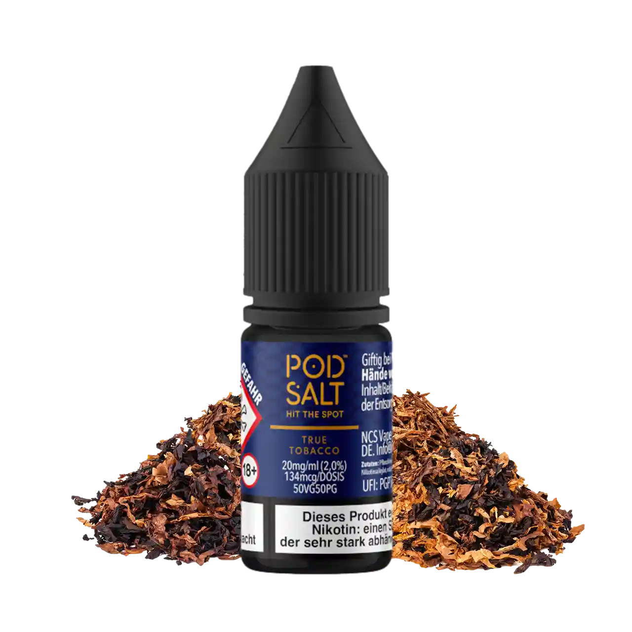 Pod Salt Origin True Tobacco Nic Salt Liquid