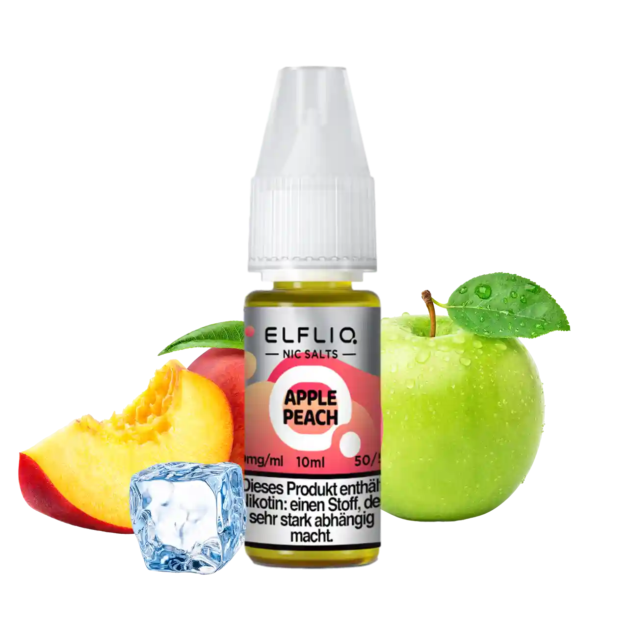 Elfliq Apple Peach Nic Salt Liquid