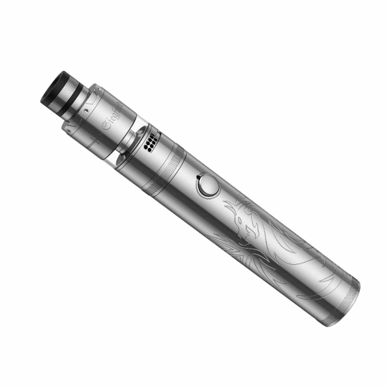 Vapefly Siegfried Kit silber diagonal