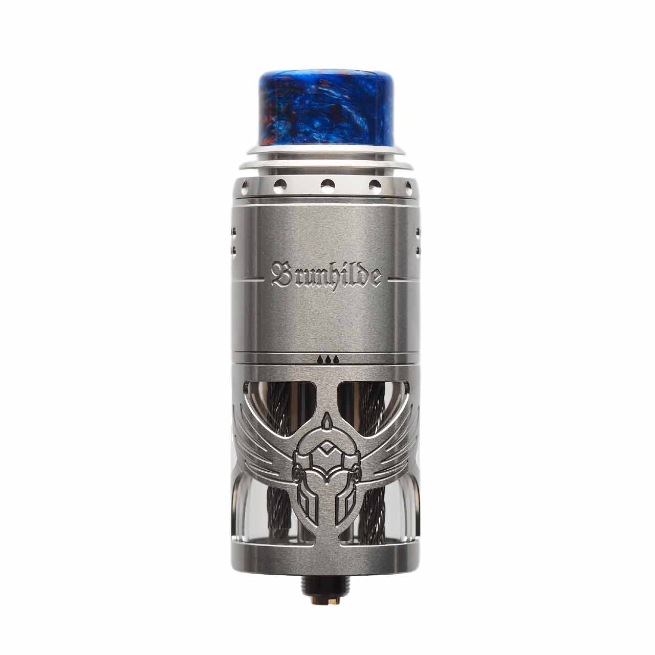 Vapefly Brunhilde RTA silber vorn