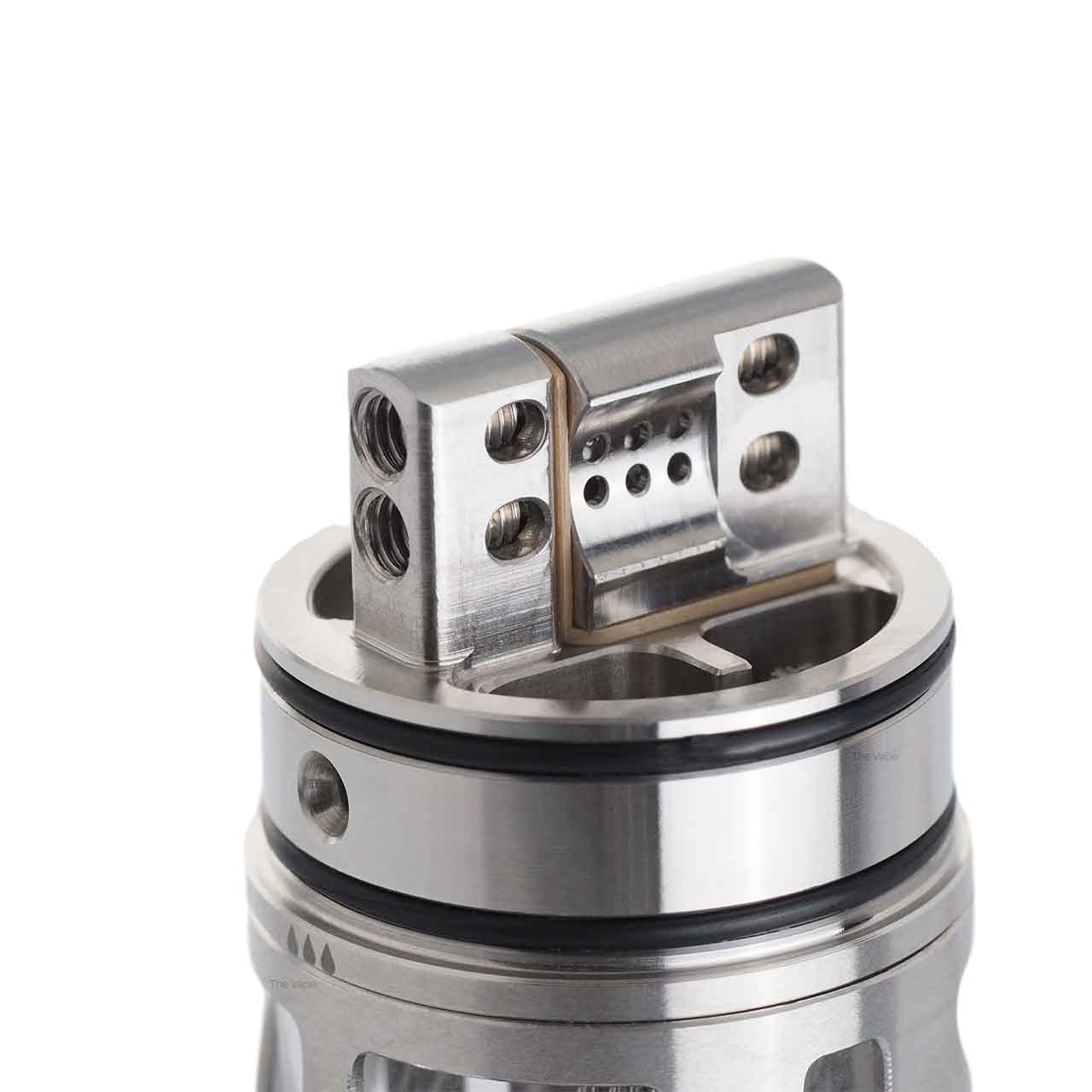 Vapefly Brunhilde RTA silber Wickeldeck