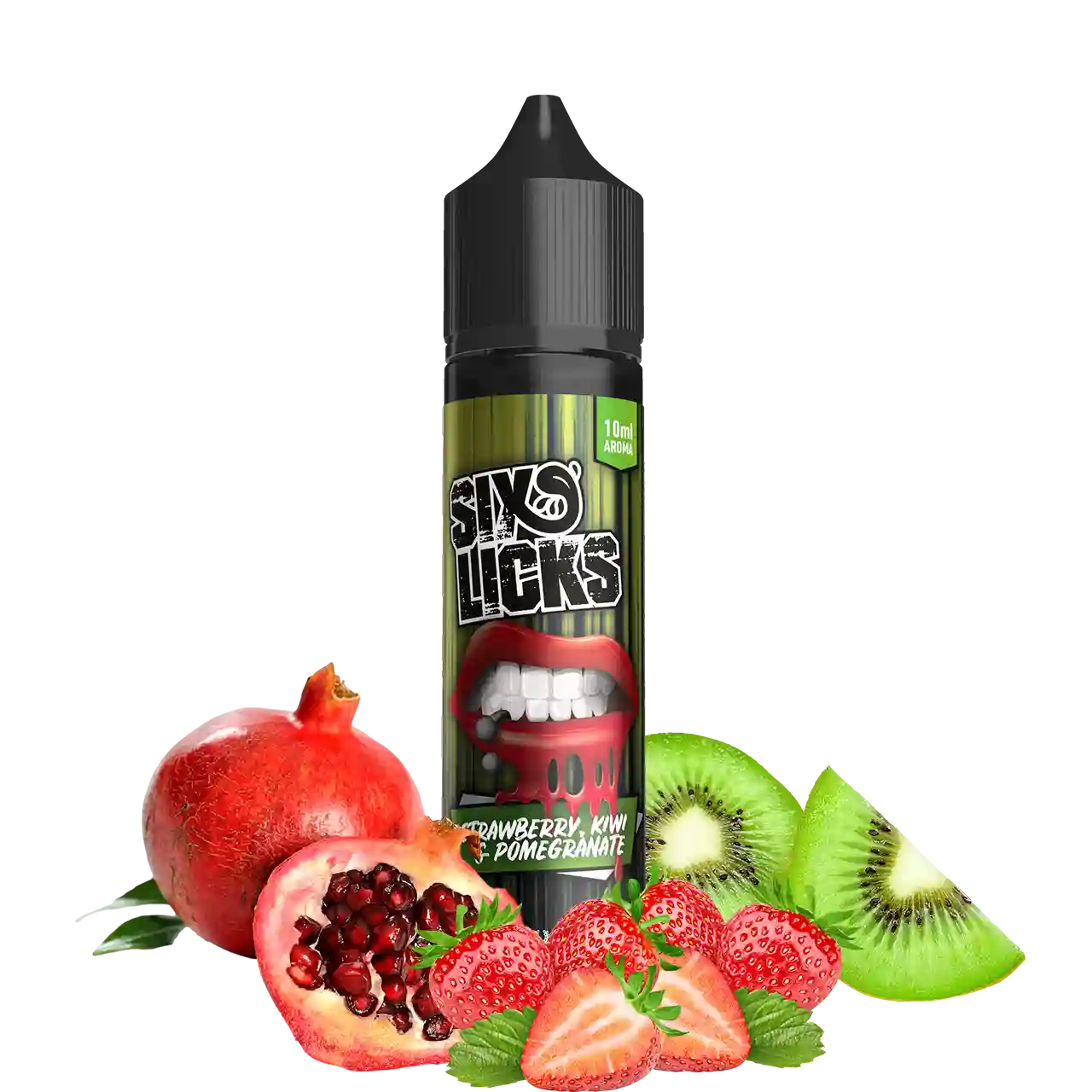 Six Licks Strawberry Kiwi Pomegranate Aroma Longfill