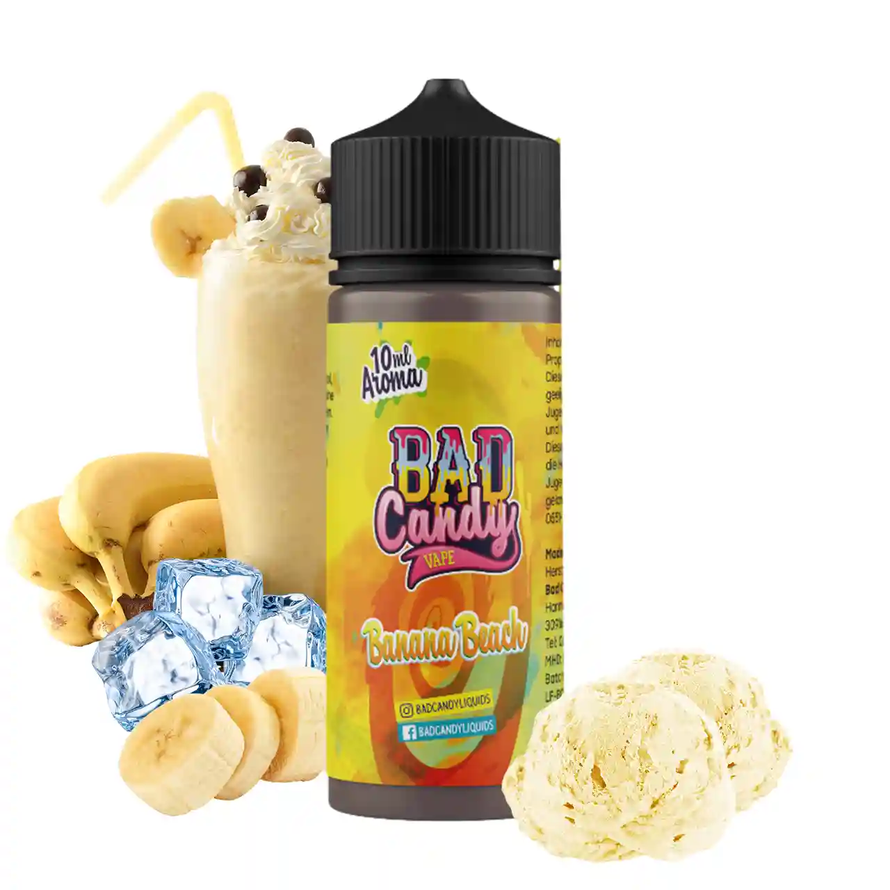 Bad Candy Banana Beach Aroma Longfill