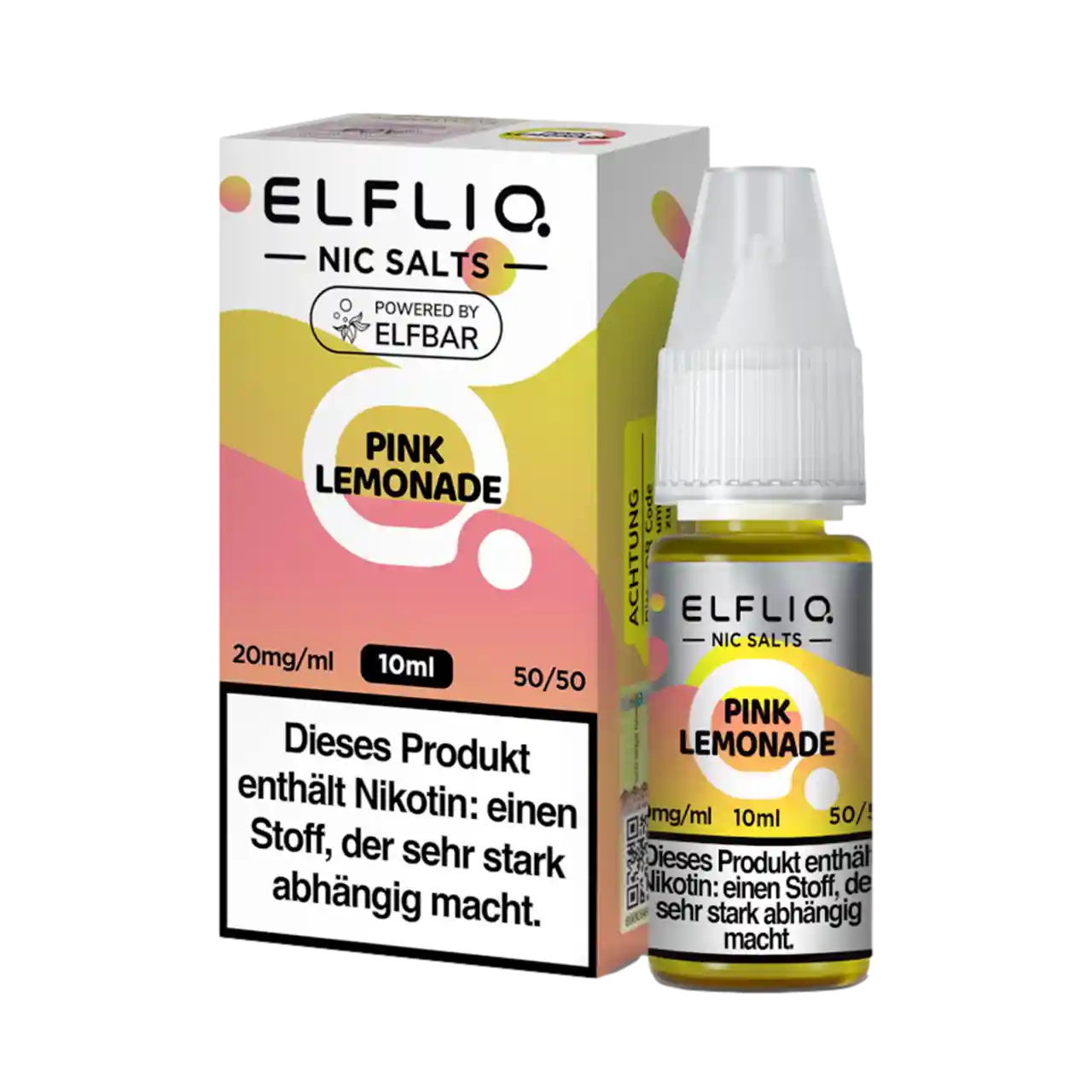 Elfliq Pink Lemonade Nic Salt Liquid mit Verpackung